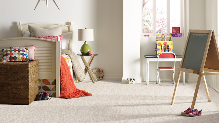 soft cozy carpets in a kids bedroom