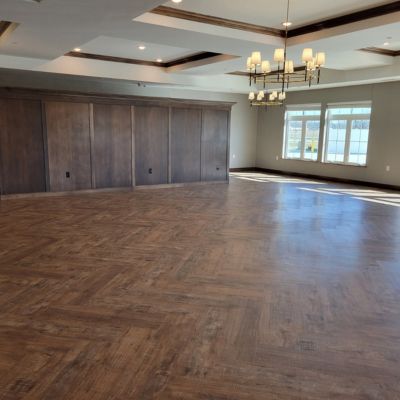 wood look LVP floors in Evansville, IN, at Greers Flooring America